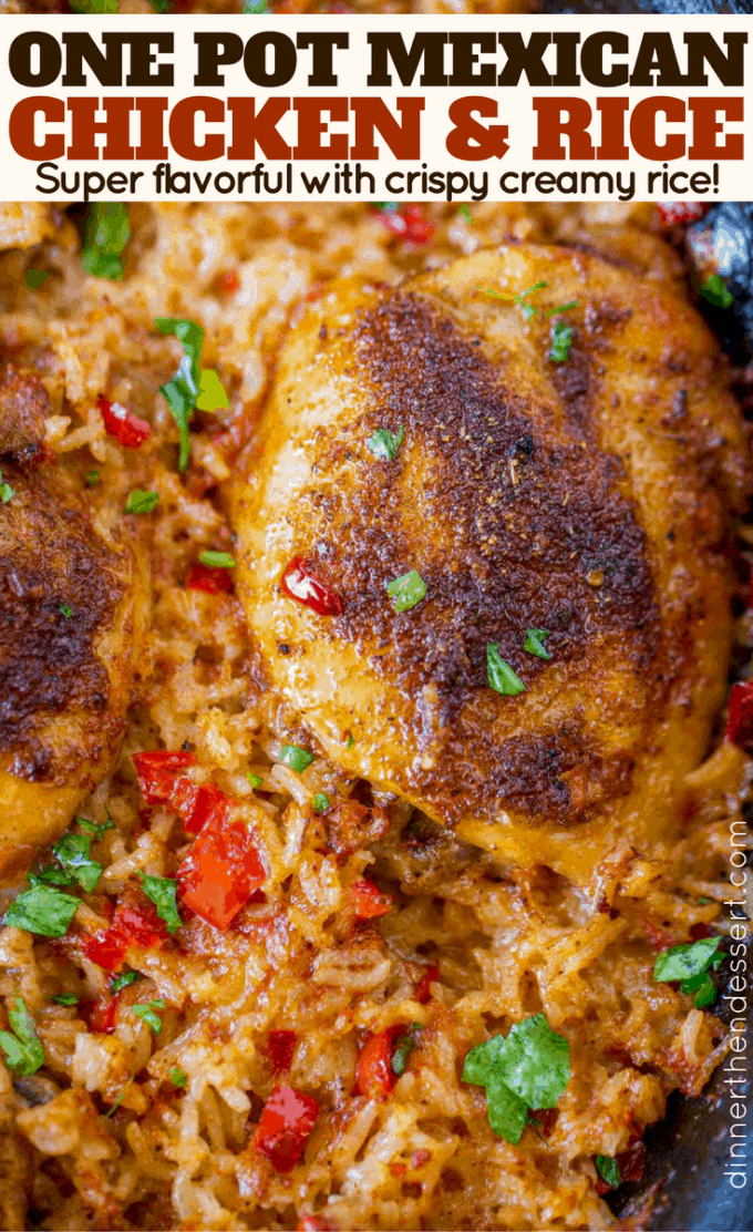 spanish chicken and rice with salsa cooked rice