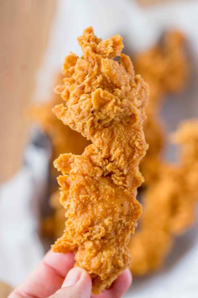 Super Crispy Chicken Tenders - Dinner, then Dessert