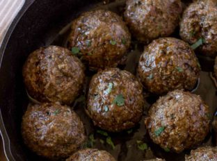 Beef Greek Meatballs (Kofta Kebab)