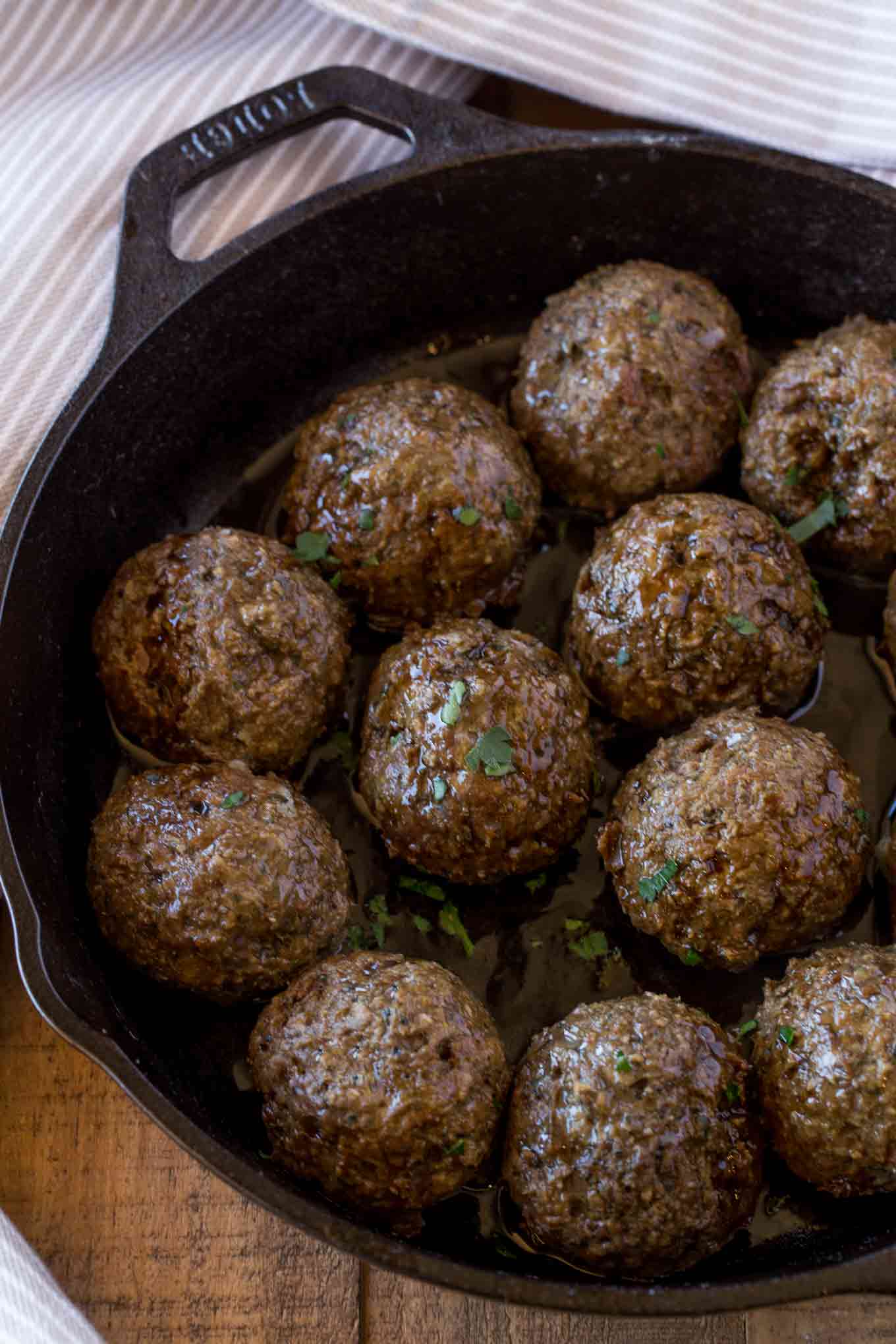 Middle Eastern Meatballs (Kofta Kebabs) - Dinner, then Dessert