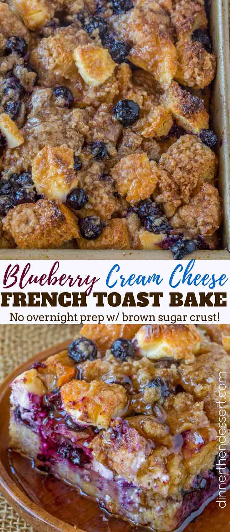 blueberry cream cheese french toast casserole