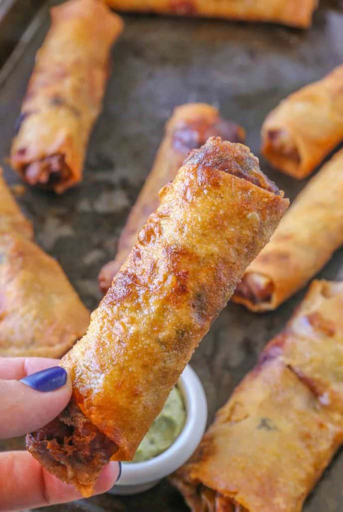 Mexican Egg Rolls - Num's the Word