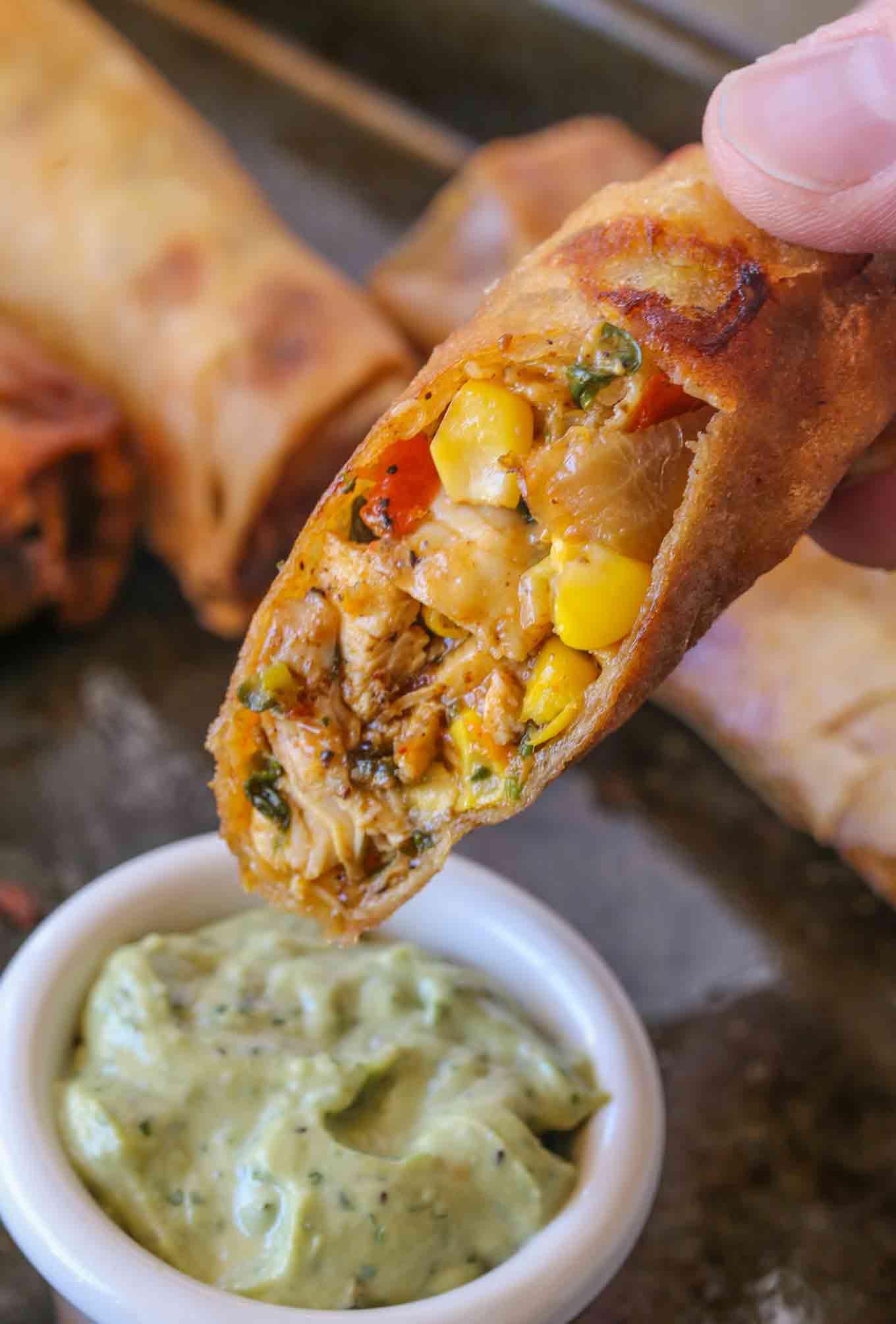 Mexican Egg Rolls - Num's the Word