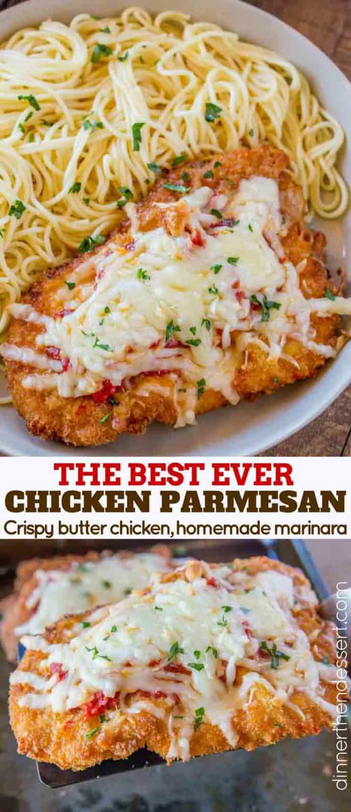 Easy Chicken Parmesan Dinner Then Dessert