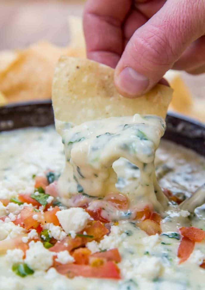 Slow Cooker Chili Cheese Dip - Dash of Sanity