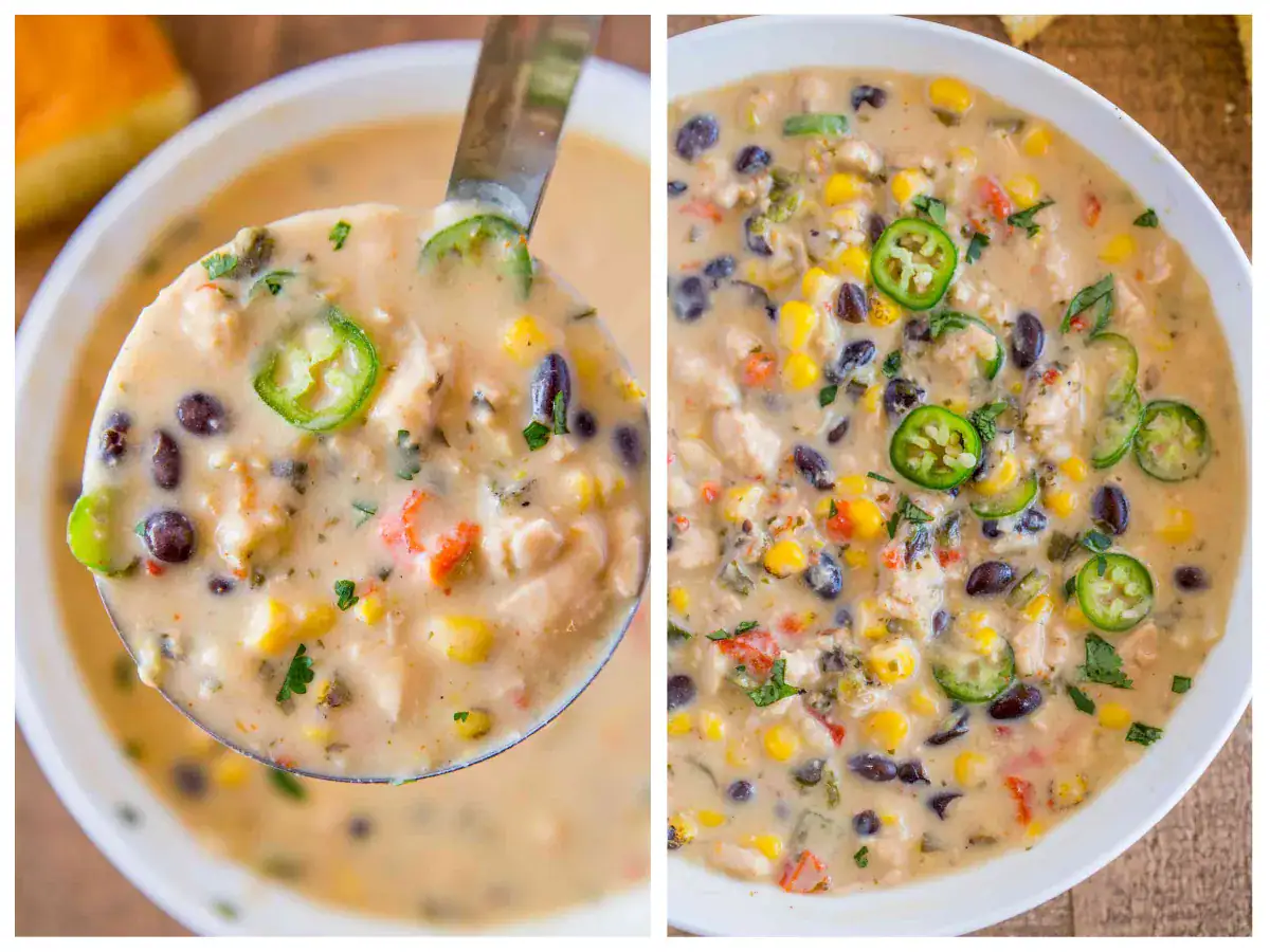 Collage of bowl of cooked ingredients