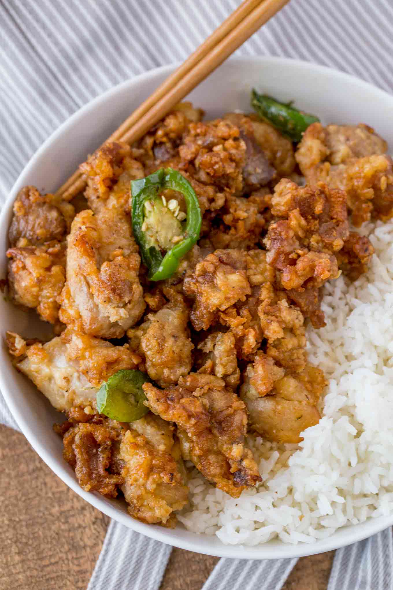 Spicy deals garlic chicken