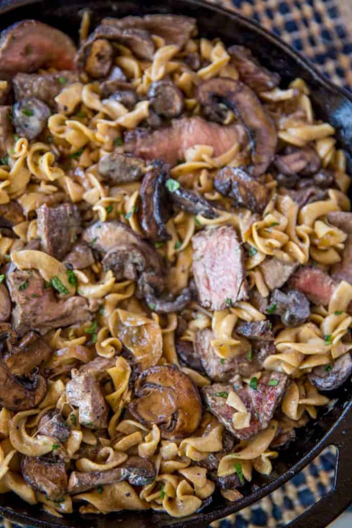 Easy Beef Stroganoff