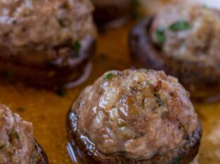 Sausage Stuffed Mushrooms