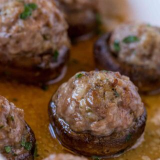 Sausage Stuffed Mushrooms