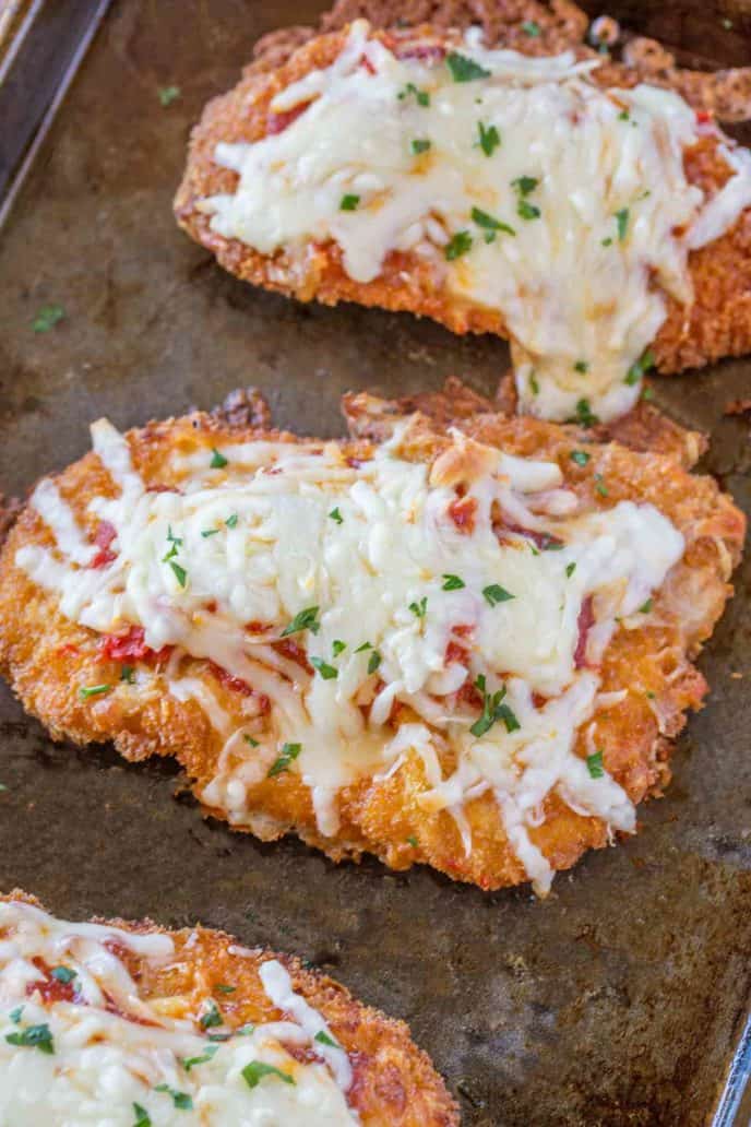 Easy Chicken Parmesan Dinner Then Dessert