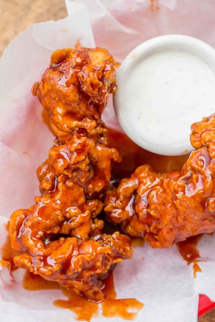 Buffalo Chicken Tenders - Dinner, Then Dessert