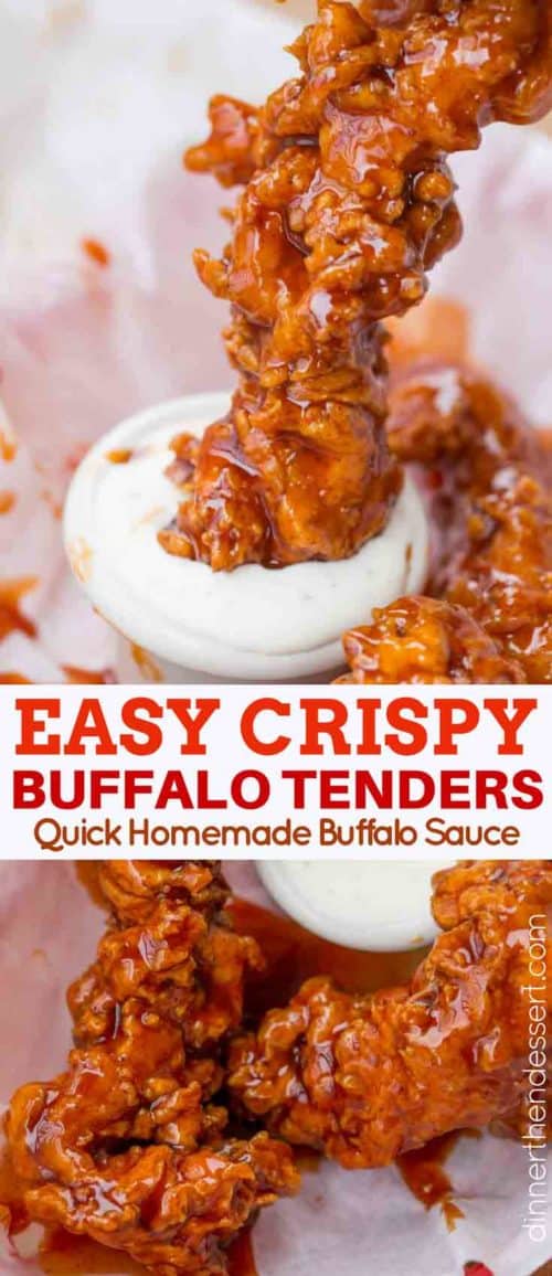 Buffalo Chicken Tenders - Dinner, then Dessert