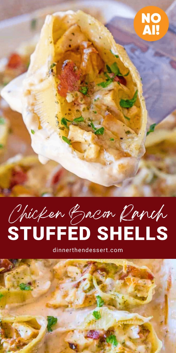 stuffed shells pin image