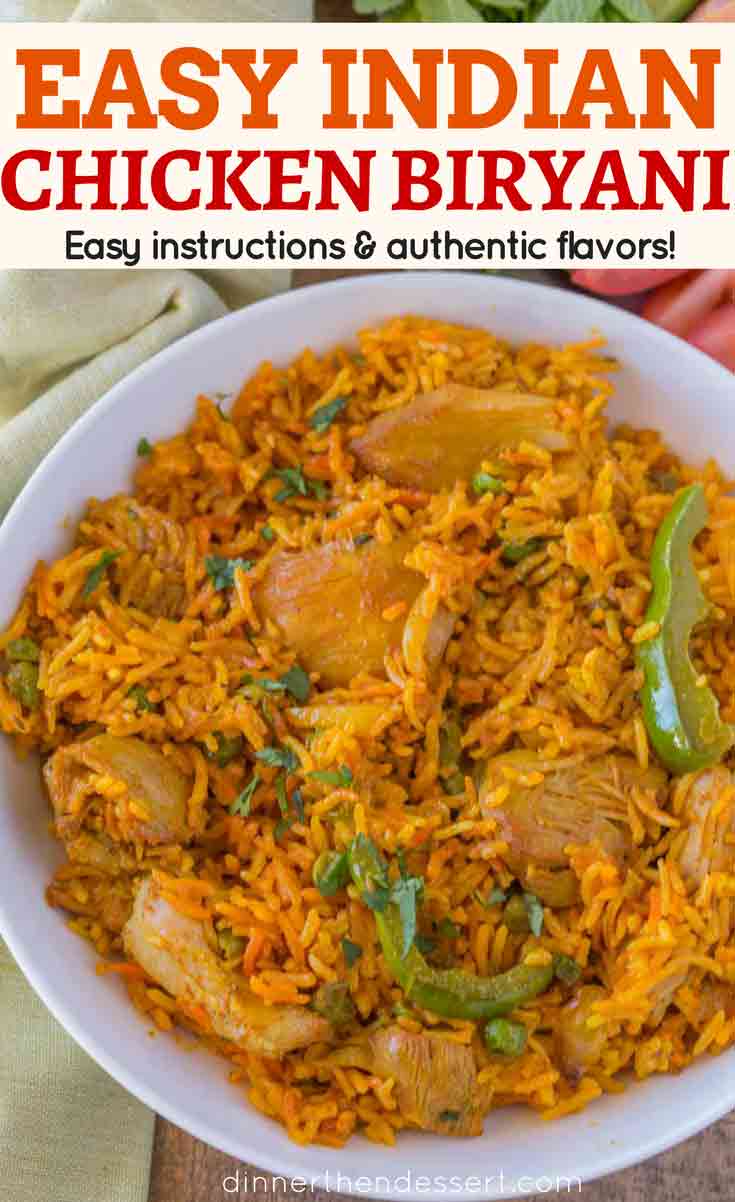 Chicken Biryani Recipe [VIDEO] - Dinner, then Dessert