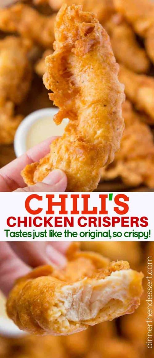 Chili's Chicken Crispers (Copycat) Dinner, then Dessert
