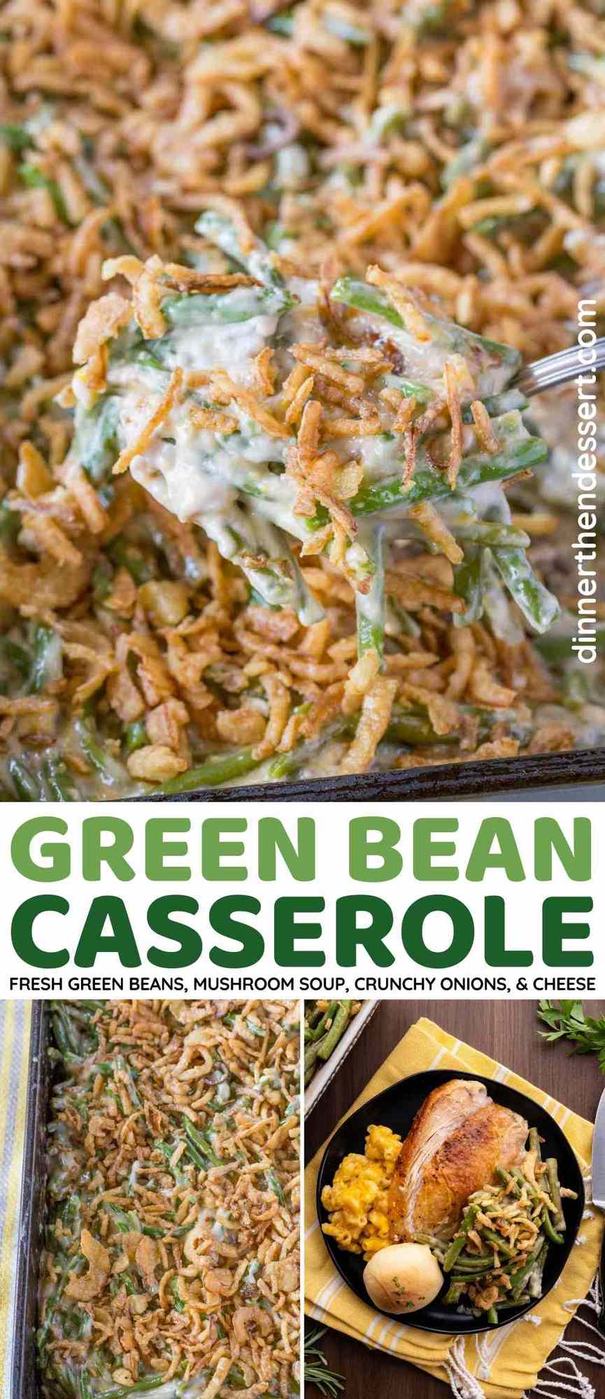 Green Bean Casserole Collage