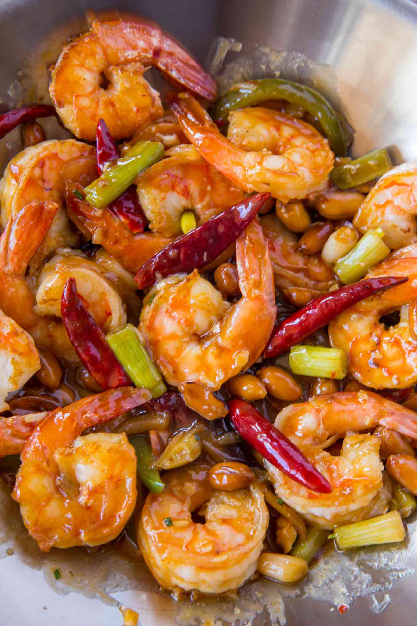 Kung Pao Shrimp Recipe - Dinner, then Dessert