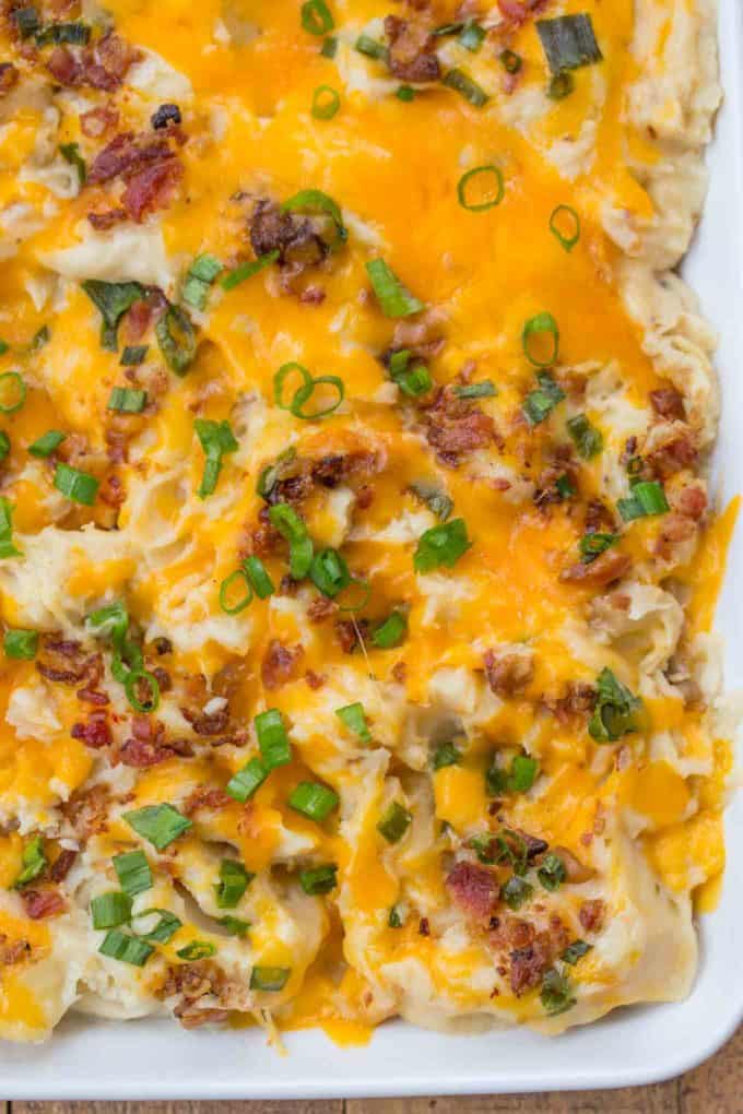 loaded bacon and cheese Mos kartofler