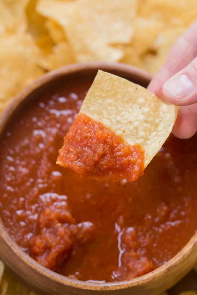 restaurant style salsa recipe