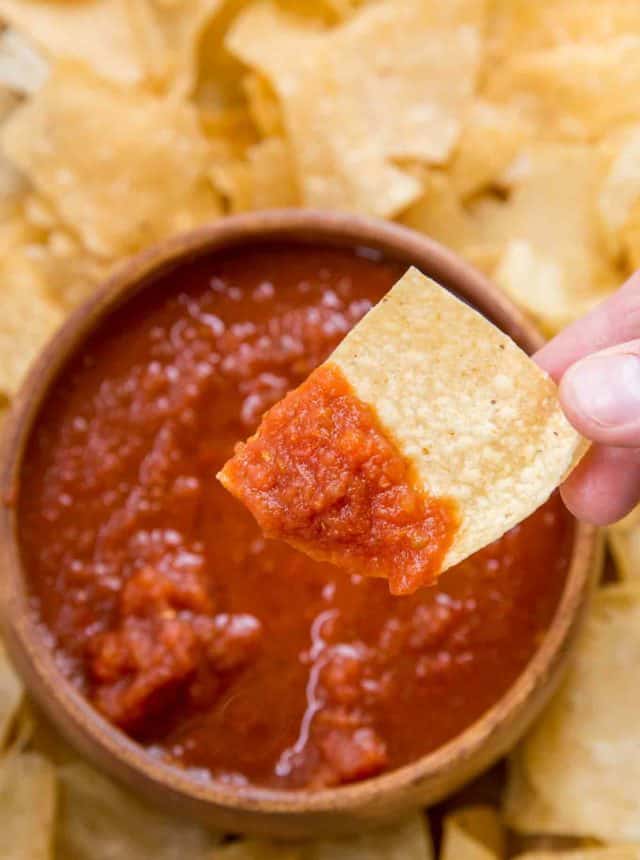 El Pollo Loco Avocado Salsa (Copycat) Dinner, then Dessert