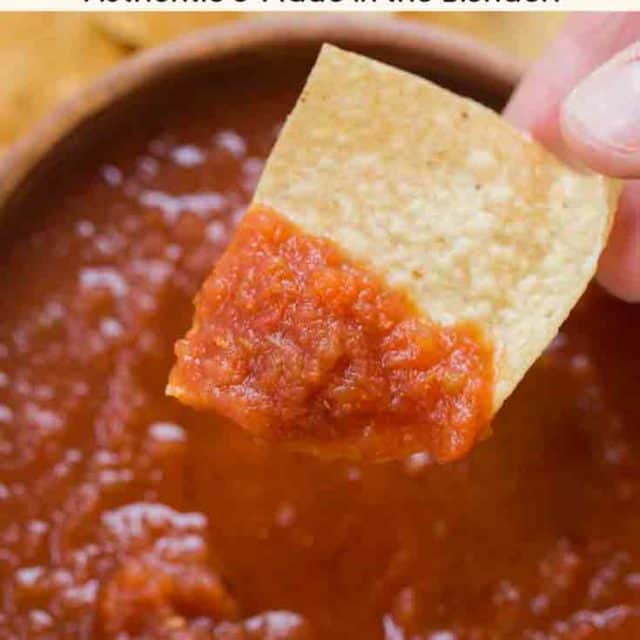 restaurant blender salsa
