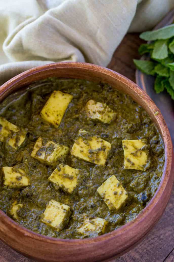 Saag Paneer - Dinner, then Dessert