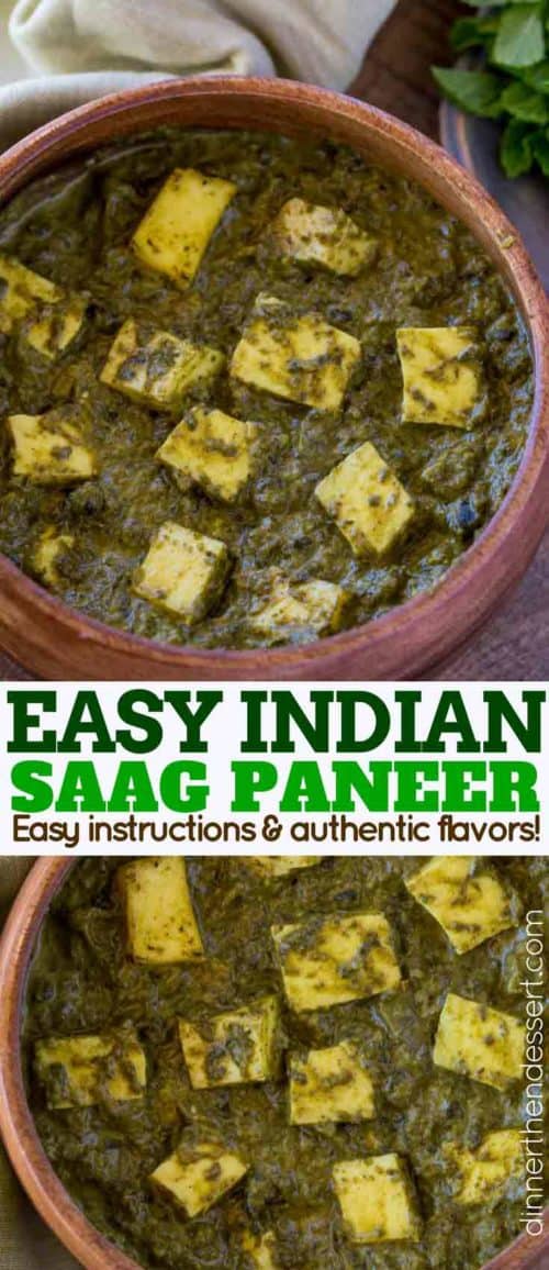 Saag Paneer - Dinner, then Dessert
