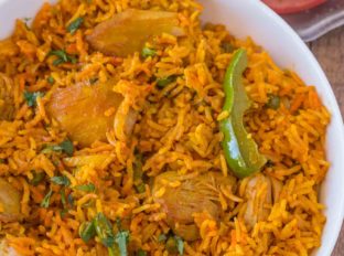 the best biryani with chicken