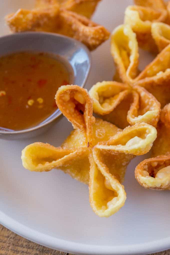 Crab and Cream Cheese Wontons