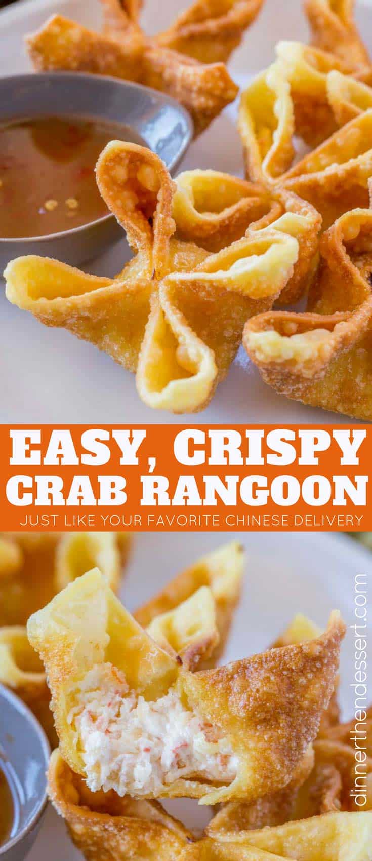 Crab Rangoon Recipe Video Dinner Then Dessert