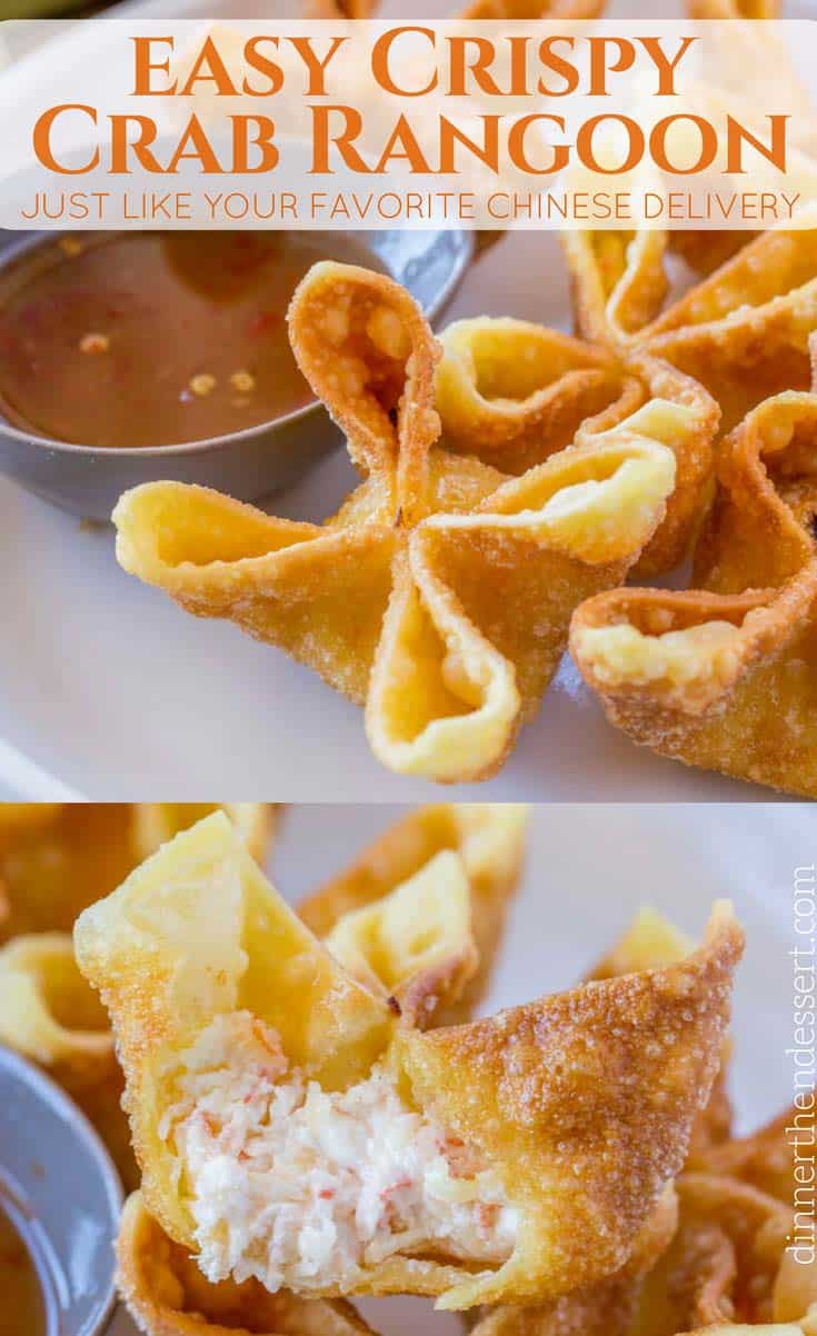 crab and cream cheese wontons