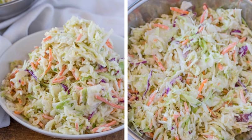 Easy Cole Slaw Recipe Coleslaw Recipe Dinner Then Dessert