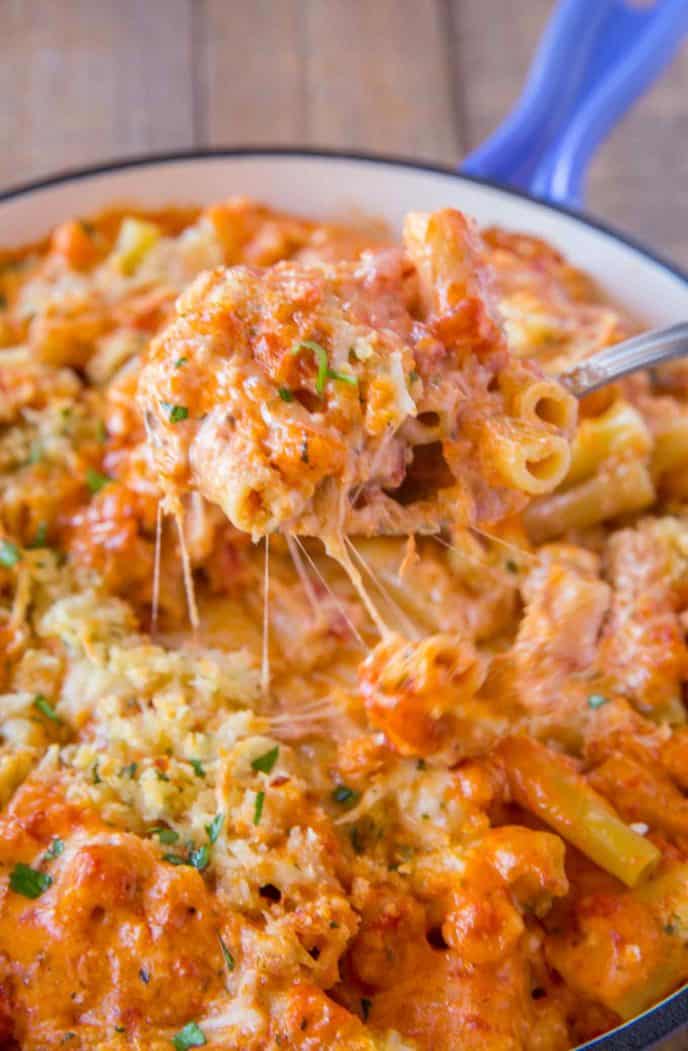 Olive Garden Five Cheese Ziti al Forno (Copycat) - Dinner, then Dessert