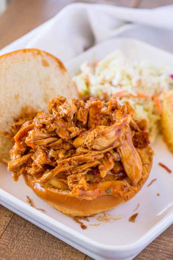 BBQ Pulled Chicken Sandwiches