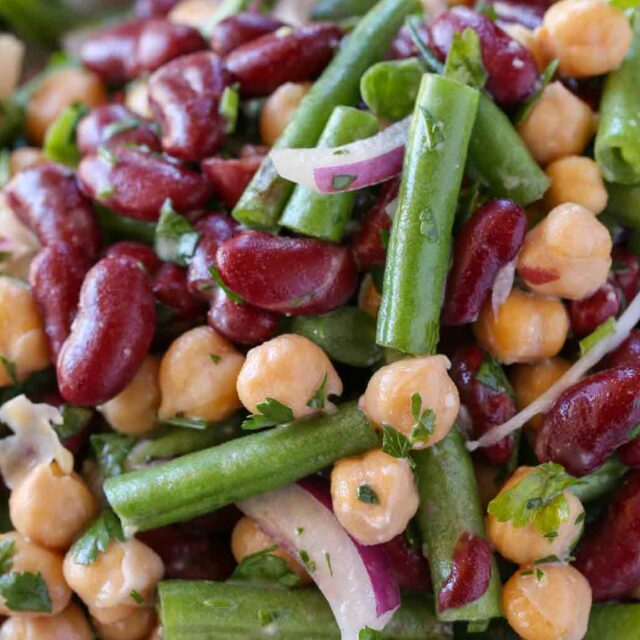 classic three bean salad recipe