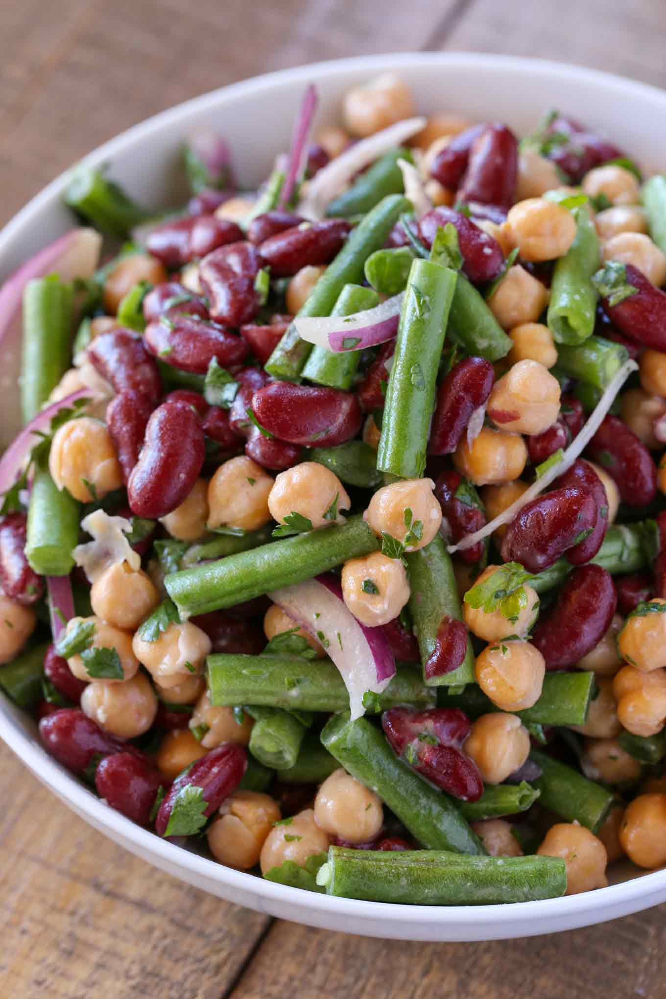 canning three bean salad