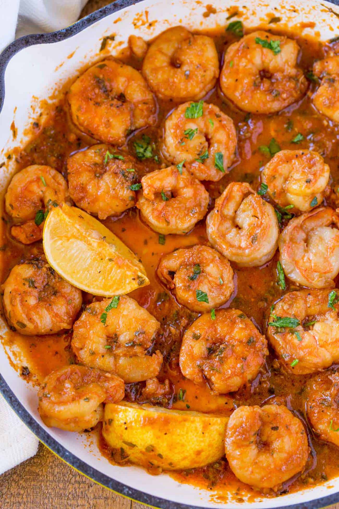 BBQ Cajun Shrimp - Dinner, Then Dessert