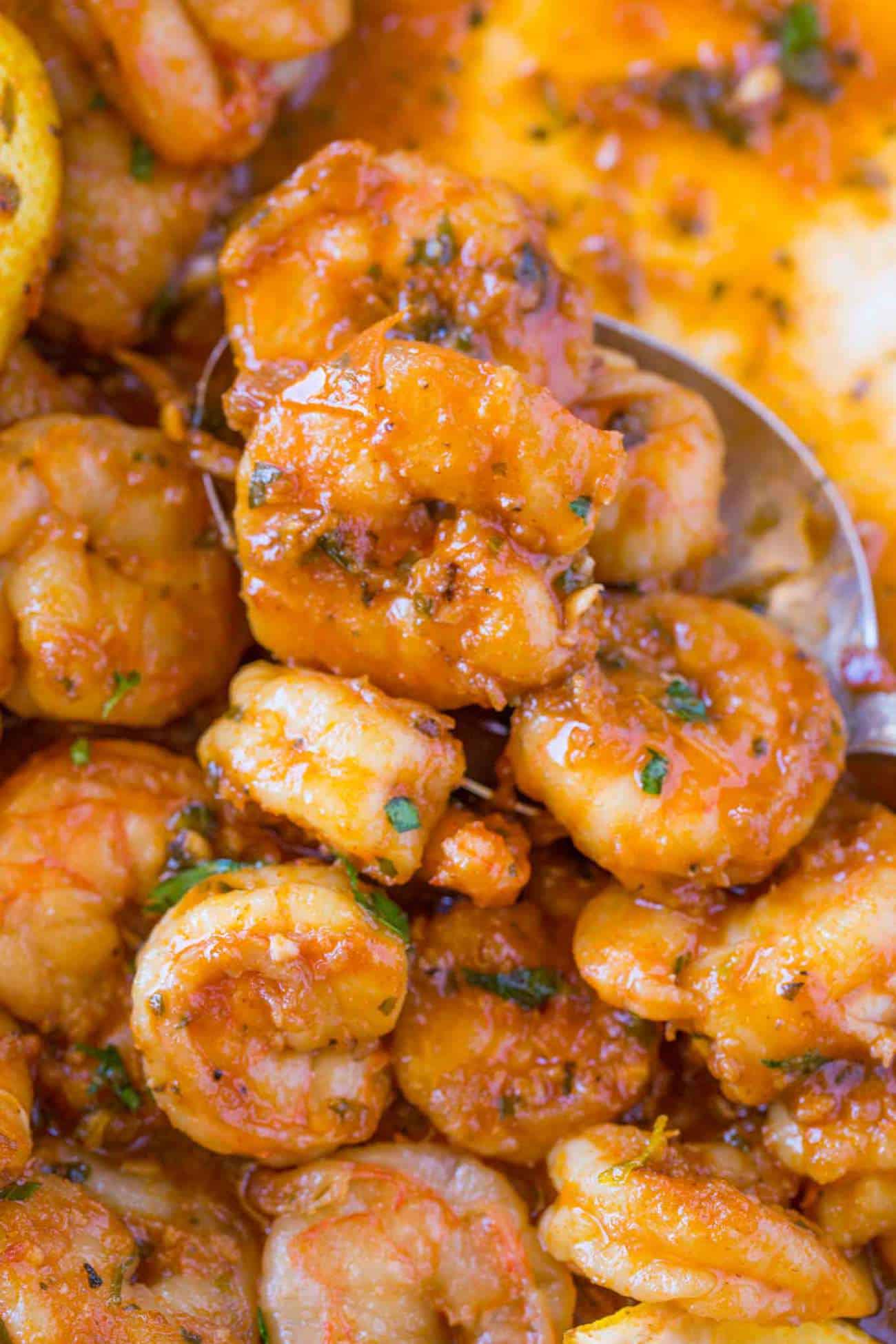 BBQ Cajun Shrimp - Dinner, Then Dessert