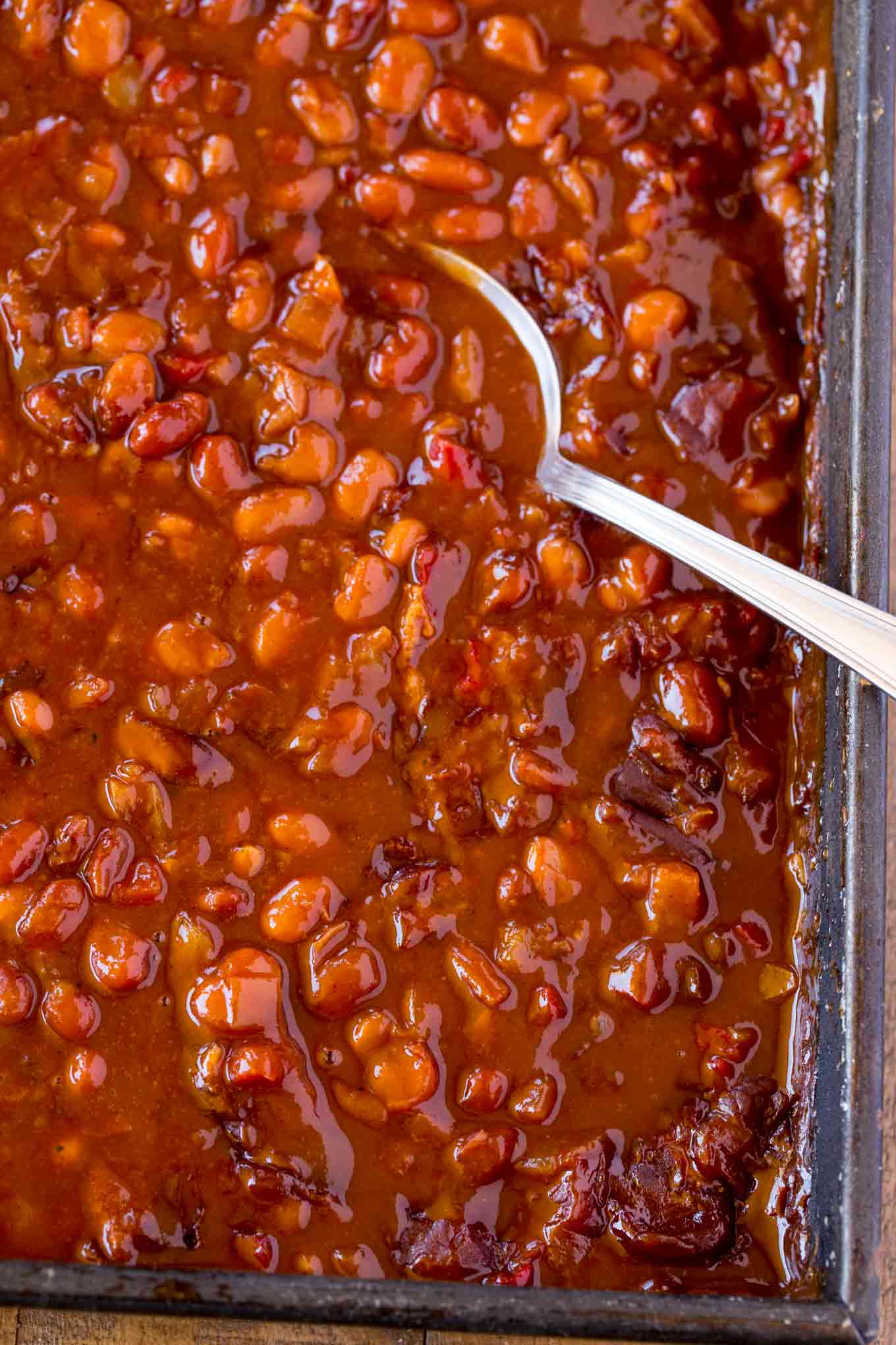 BEST Southern Baked Beans (With BACON!) Recipe [VIDEO] - Dinner, then ...