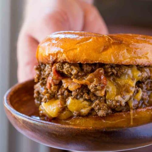 Memphis BBQ Sloppy Joes - Dinner, Then Dessert