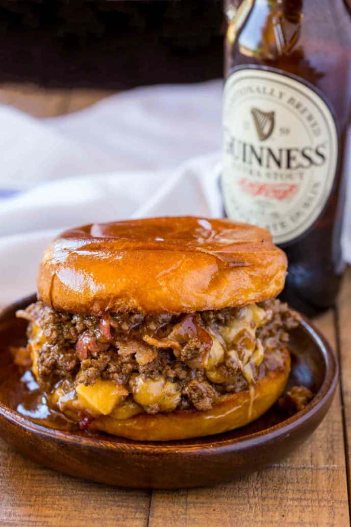 Beer Bacon Sloppy Joes