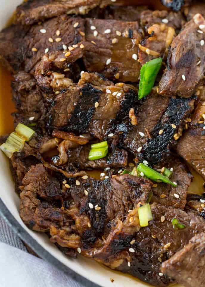 Beef Teriyaki - Dinner, Then Dessert