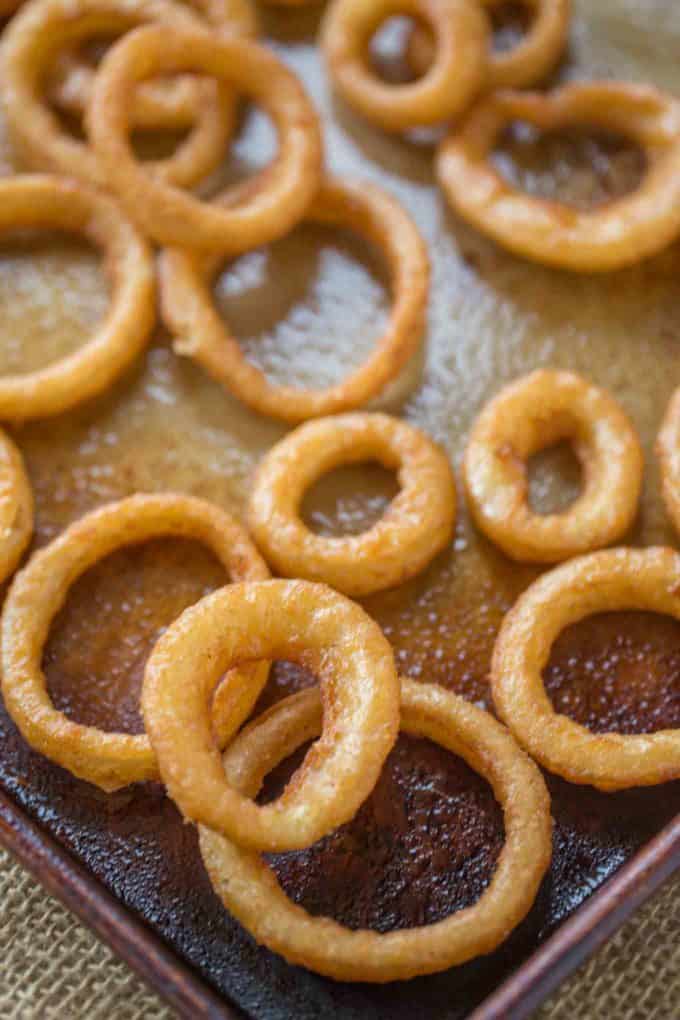 Crispy Fried Onion Rings - Grandbaby Cakes