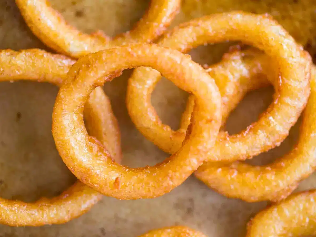 Stack on onion rings