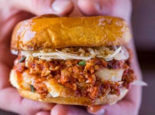 Chicken Parmesan Sloppy Joes