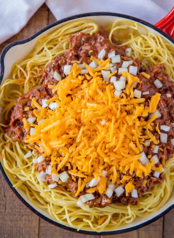 Cincinnati Chili - Dinner, then Dessert