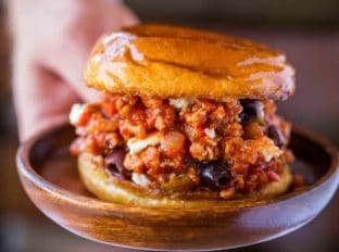 Greek Chicken Sloppy Joes