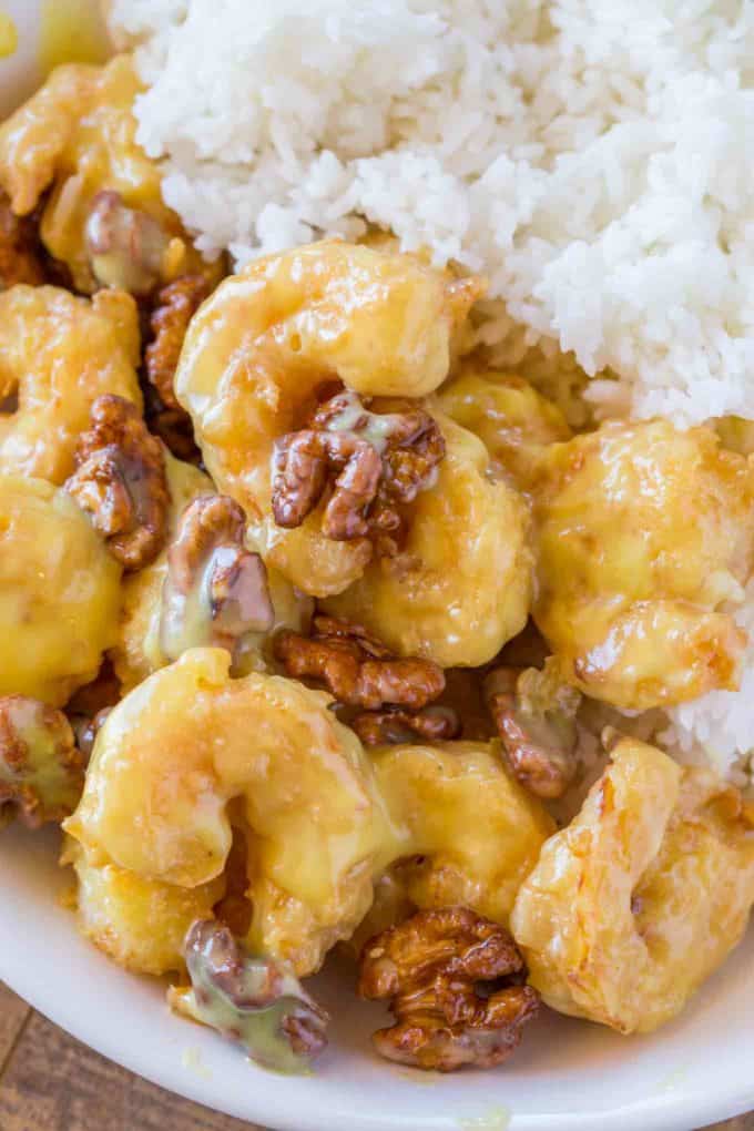 Easy Honey Walnut Shrimp Recipe - Dinner, then Dessert