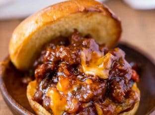 Barbecue Sausage Sloppy Joes